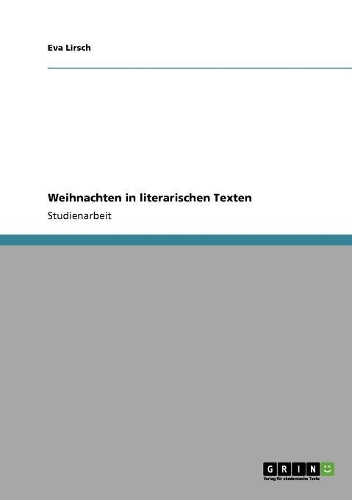 Weihnachten in literarischen Texten