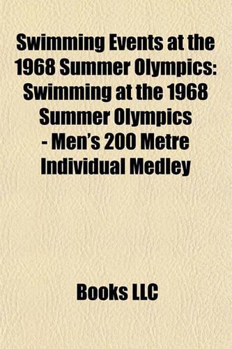 Swimming Events at the 1968 Summer Olympics