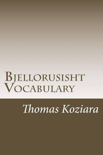 Bjellorusisht Vocabulary