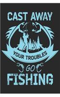 Cast away your troubles go fishing
