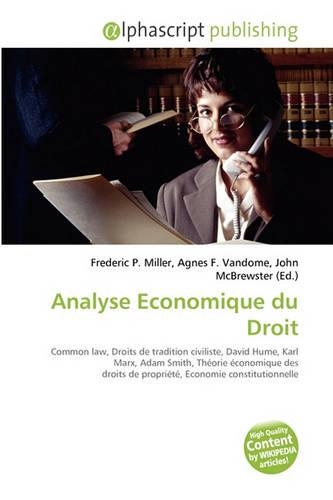 Analyse Economique Du Droit