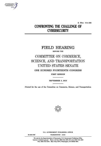 Confronting the Challenge of Cybersecurity