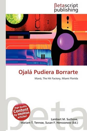 Ojala Pudiera Borrarte