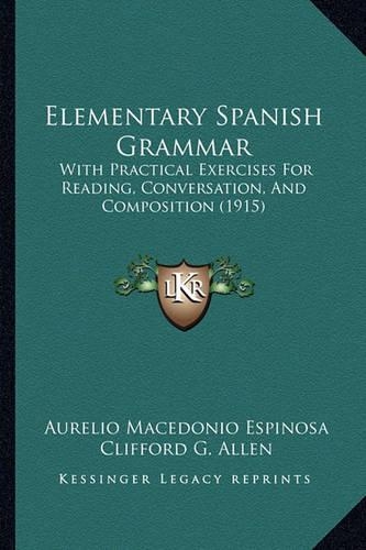 Elementary Spanish Grammar