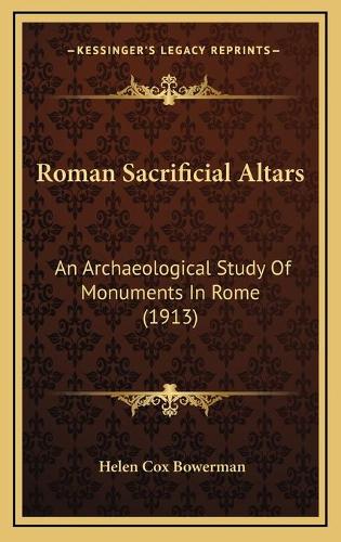 Roman Sacrificial Altars