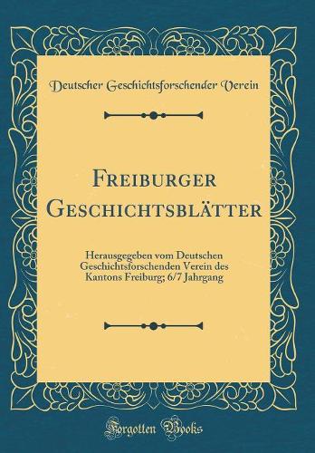 Freiburger Geschichtsblätter