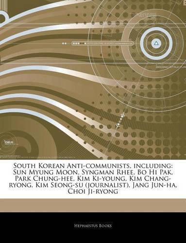 Articles on South Korean Anti-Communists, Including