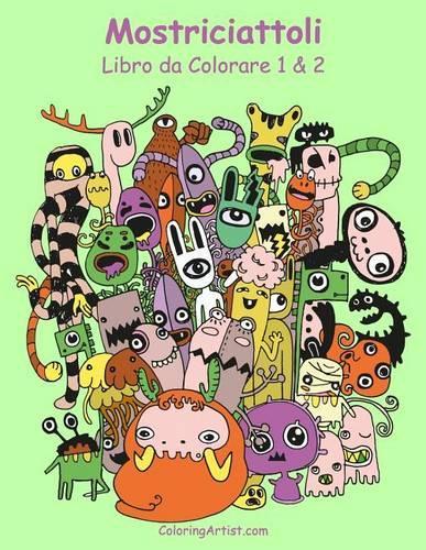 Mostriciattoli Libro Da Colorare 1 & 2