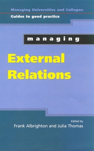 Managing External Relations In Higher Education