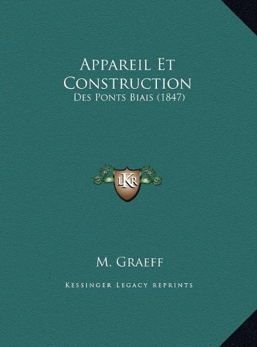 Appareil Et Construction