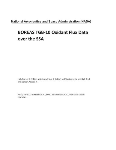 Boreas Tgb-10 Oxidant Flux Data Over the Ssa