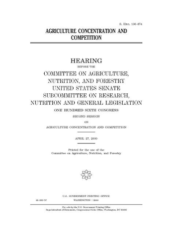 Agriculture concentration and competition