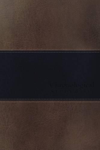 NKJV, The Chronological Study Bible, Leathersoft, Brown/Navy