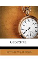Gedichte von Gottfried August Bürger.