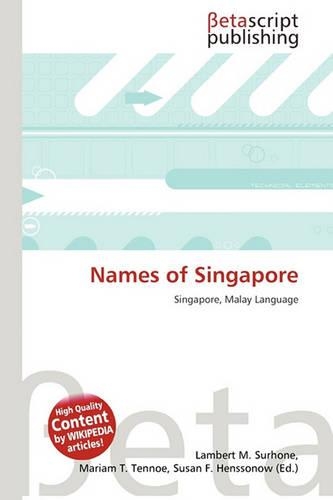 Names of Singapore