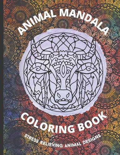 Animal Mandala Coloring Book