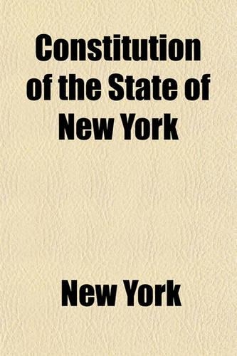 Constitution of the State of New York