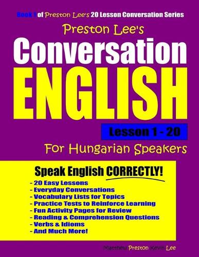 Preston Lee's Conversation English For Hungarian Speakers Lesson 1 - 20