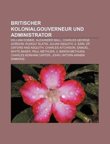 Britischer Kolonialgouverneur Und Administrator