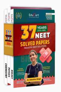 Educart Nta 37 Years Neet Solved Papers Bundle of  Physics | Chemistry | Biology