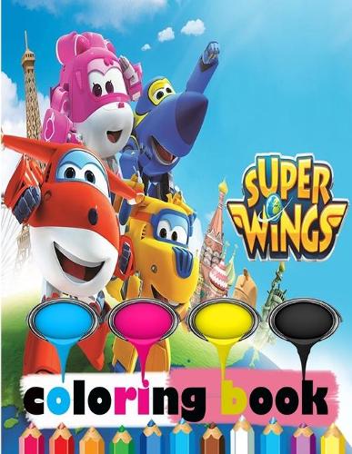 Super Wings Coloring Book