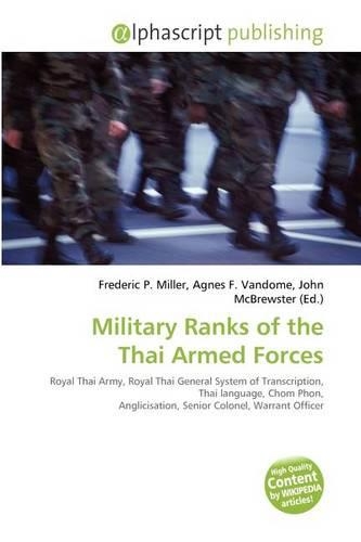 Military Ranks of the Thai Armed Forces