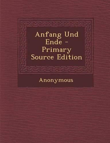 Anfang Und Ende