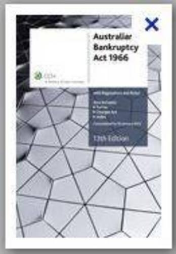 Australian Bankruptcy Act 1966 Regualtions and Rules
