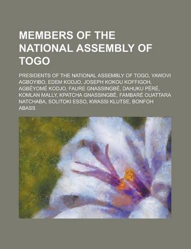 Members of the National Assembly of Togo