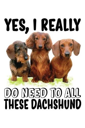 Yes' I Really Do Need To All These Dachshund