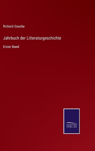 Jahrbuch der Litteraturgeschichte