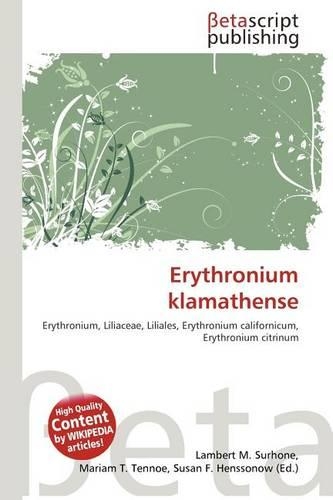 Erythronium Klamathense