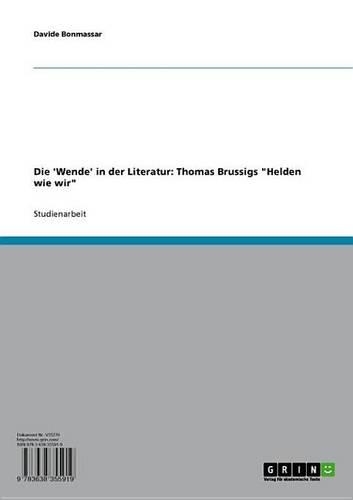 Die 'Wende' in Der Literatur