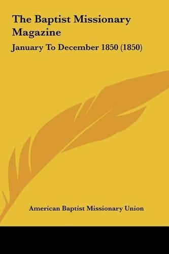 The Baptist Missionary Magazine