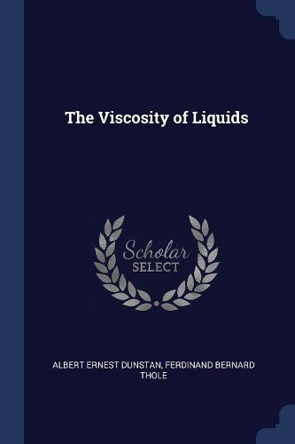 The Viscosity of Liquids