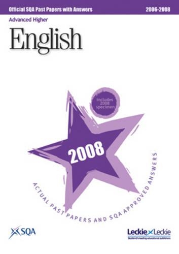 English Advanced Higher SQA Past Papers