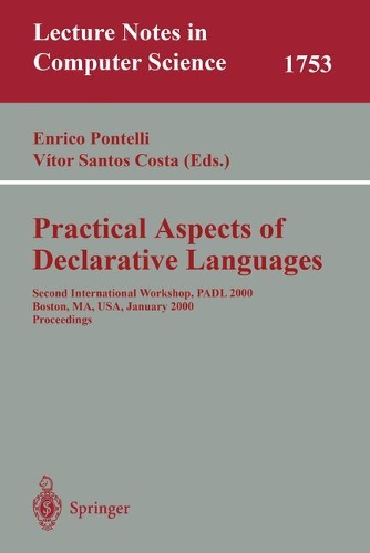 Practical Aspects of Declarative Languages