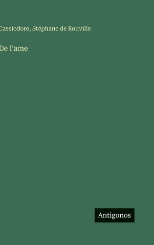 De l'ame