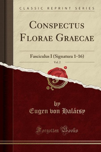 Conspectus Florae Graecae, Vol. 2