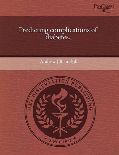 Predicting Complications of Diabetes