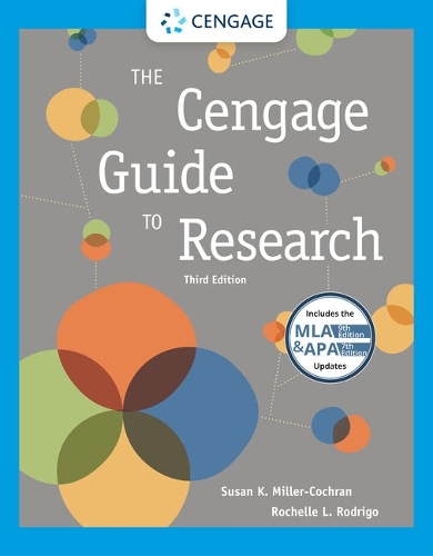 Mindtap English, 1 Term (6 Months) Printed Access Card for Miller-Cochran/Rodrigo's Cengage Guide to Research, 3rd