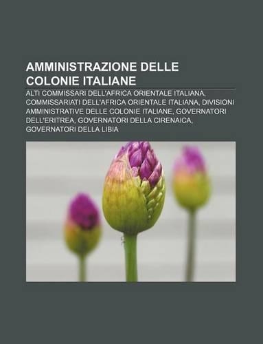 Amministrazione Delle Colonie Italiane