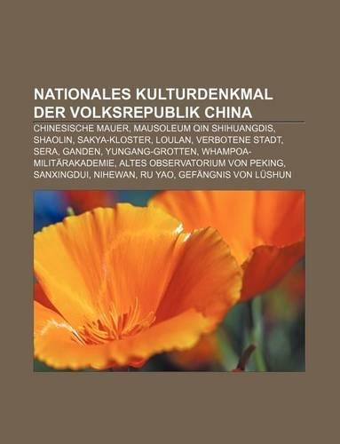 Nationales Kulturdenkmal Der Volksrepublik China