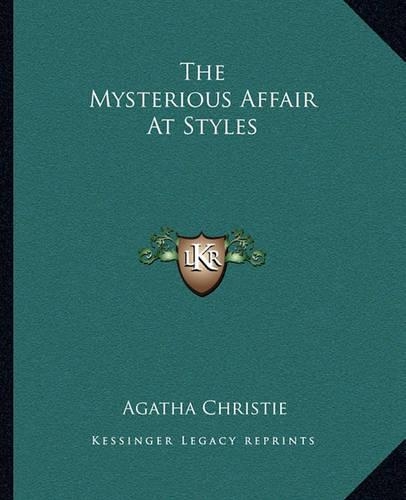 The Mysterious Affair At Styles