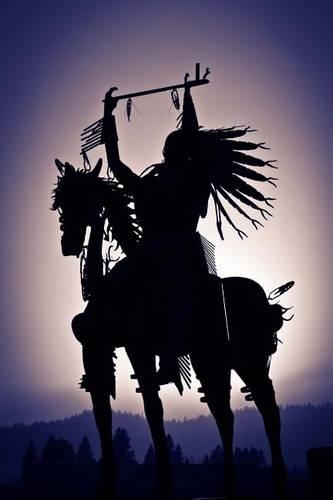 Native American on Horseback Journal