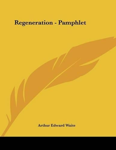 Regeneration - Pamphlet