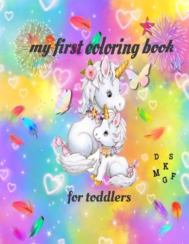 My first coloring book for toddlers