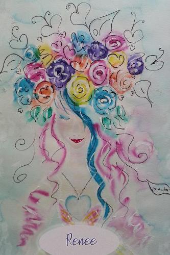 Renee: Personalized Daily Prayer Journal. Guided Pages with Scripture Verses and Prompts for Devout Women of Prayer to Write In