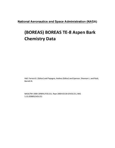 (boreas) Boreas Te-8 Aspen Bark Chemistry Data