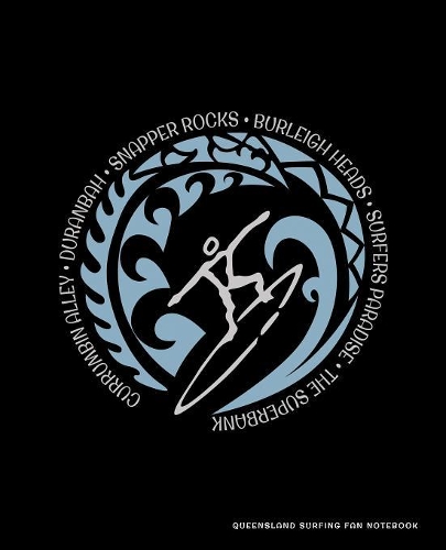 Queensland Surfing Fan Notebook